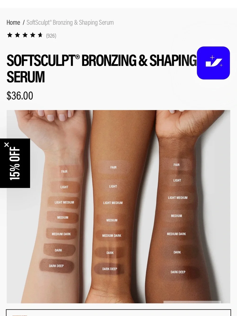New Makeup by Mario Softsculpt Bronzing and Shaping Serum (Bronzer) in Light